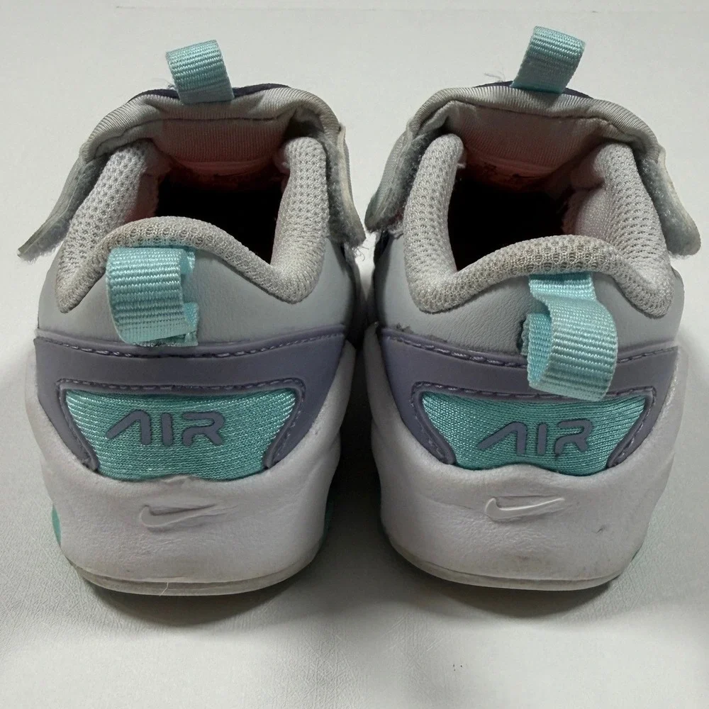 Nike Air Max Bolt TD Sneakers Toddler Kids 6C Purple Grey Mesh Athletic Running